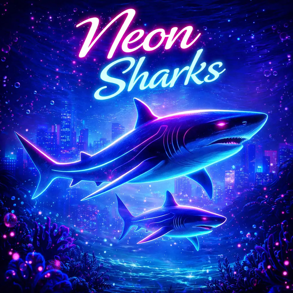 Cover for Neon Sharks