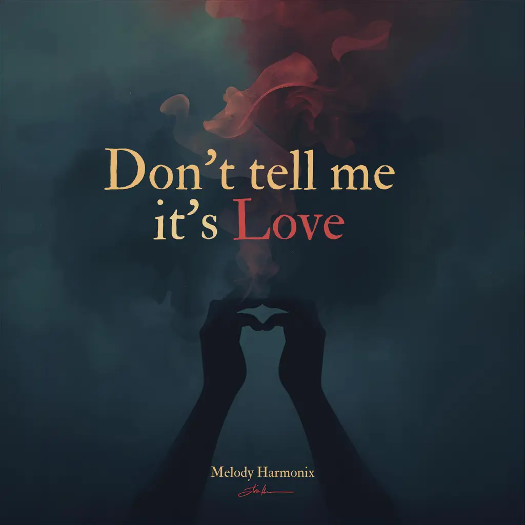 Cover for Don't tell me it's Love (Disco-Sample)