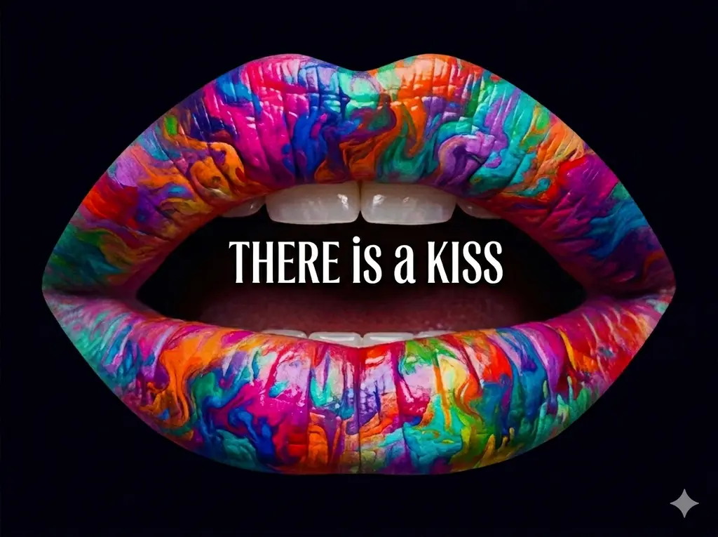 Cover for THERE IS A K💋 SS