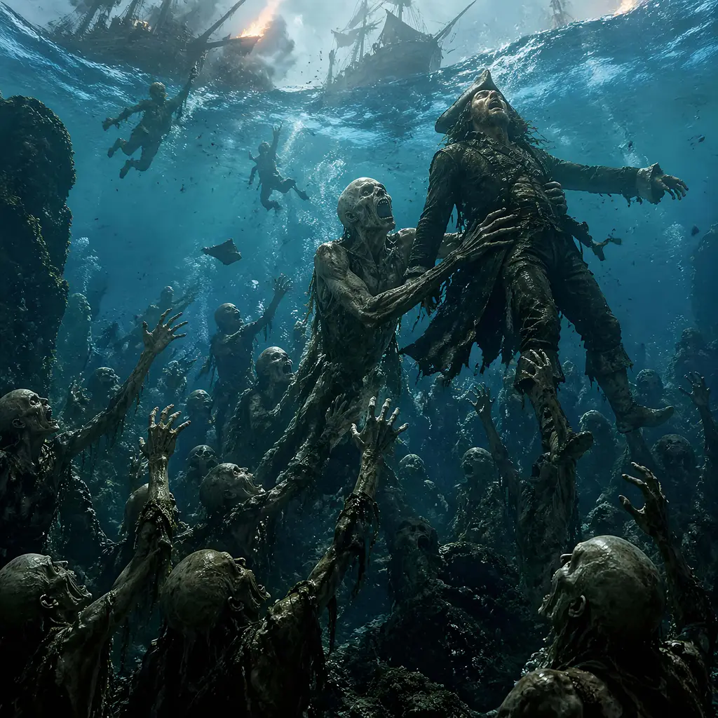 Cover for Pirate Ghouls Beneath The Sea