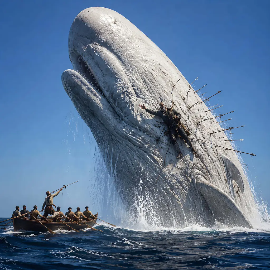 Cover for Moby Dick