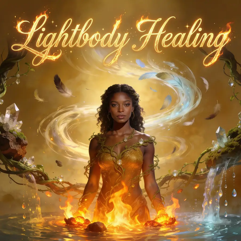 Cover for Lightbody Healing