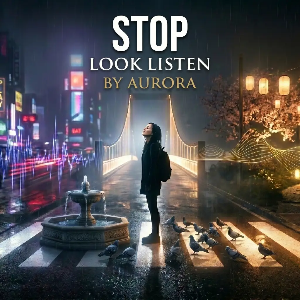Cover for Stop look listen