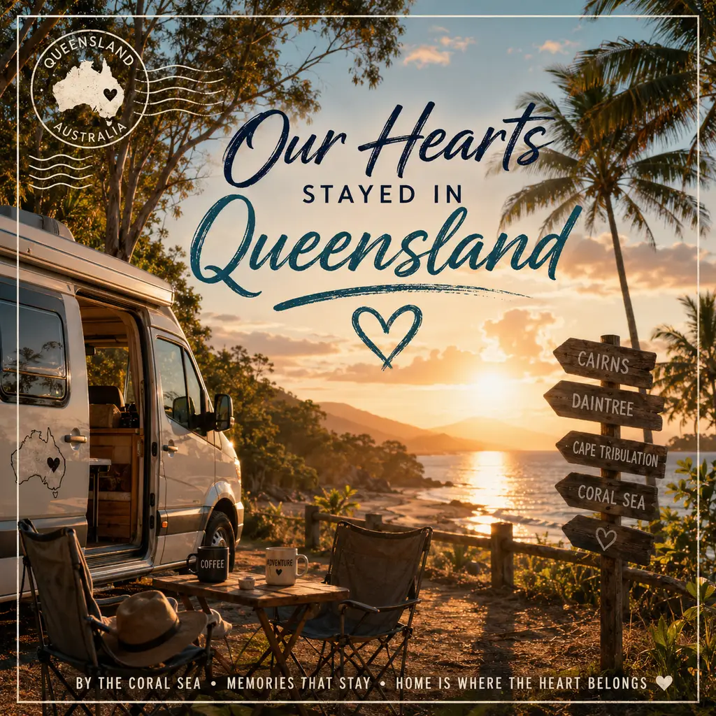 Cover for Our Hearts Stayed In Queensland