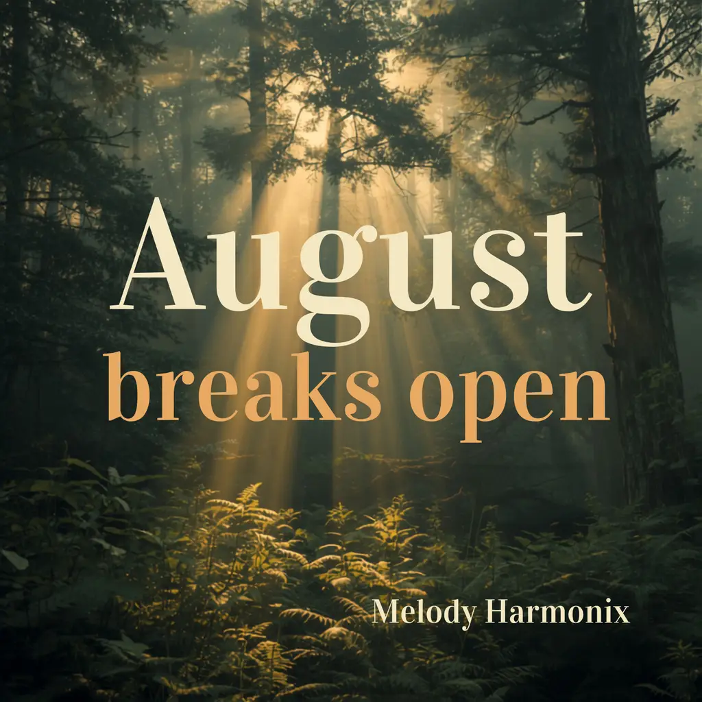Cover for August breaks