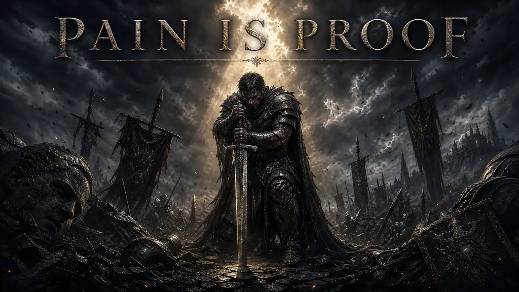 Cover for Pain is Proof
