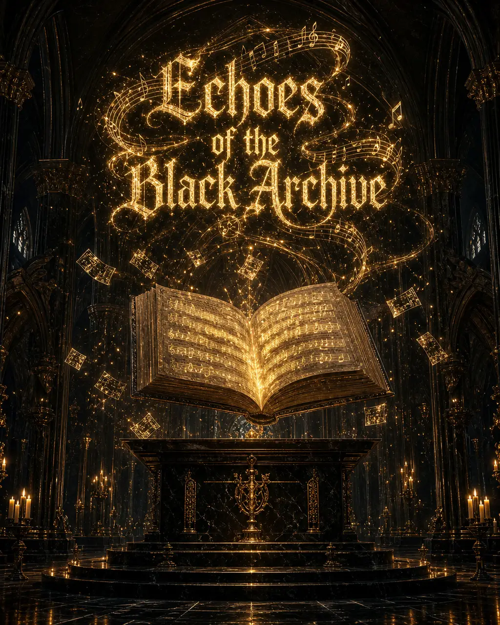 Cover for Echoes of the Black Archive